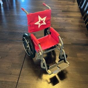 American Girl Wheelchair for Dolls (Berry)